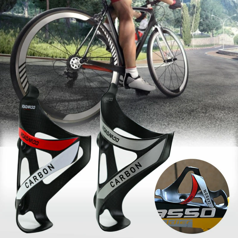 ROADNADO MTB Water Bottle Cage Carbon Mount Ultralight Road Bike Bottle Holder
