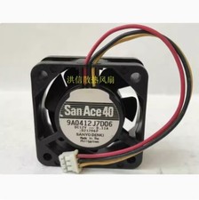 For Sanyo SANYO 4015 9A0412J7D06 12V 0.11A 3-wire double ball cooling fan