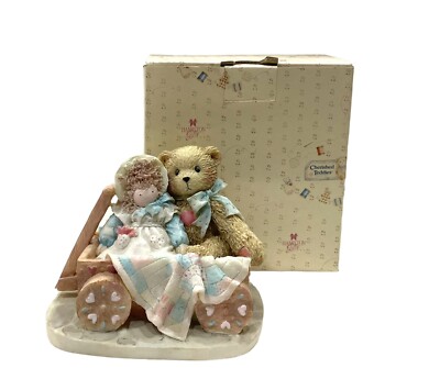 1992 Cherished Teddies Molly ''Friendship Softens A Bumpy Ride'' 910759