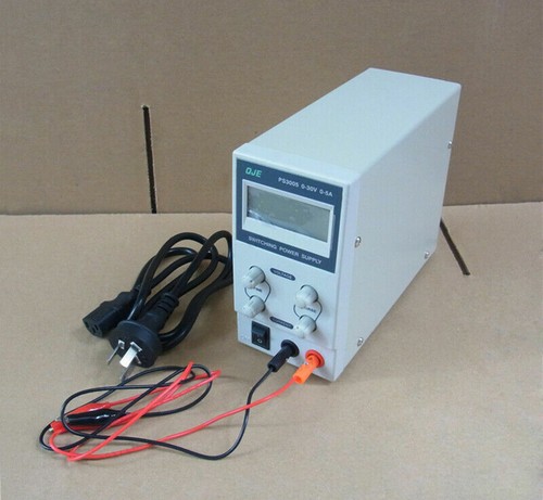 PS3005 Portable Adjustable DC Switching Power Supply LCD Display 0-30V 0-5A 220V - Picture 6 of 6