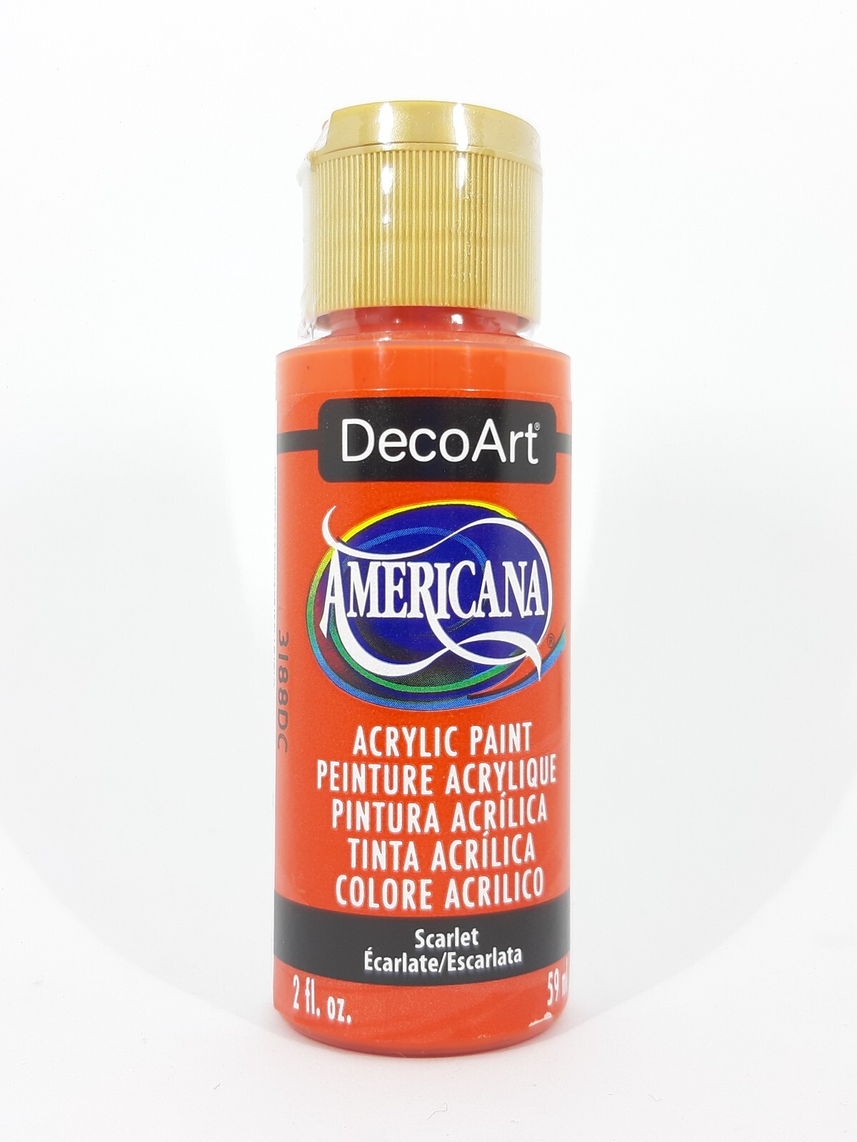 DecoArt Americana Acrylfarbe 59ml DA345 Scarlet verschiedene Farben