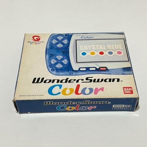 Wonder Swan Color Boxed Console Tested Select Color Blue Orange Black Tested JP - Afbeelding 1 van 5