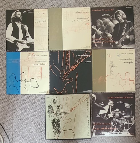 ERIC CLAPTON-24 NIGHTS-PROMO BOX SET-7 x 7" SINGLES SET ON DUCK/WEA-1991-EX.CO - Picture 2 of 3