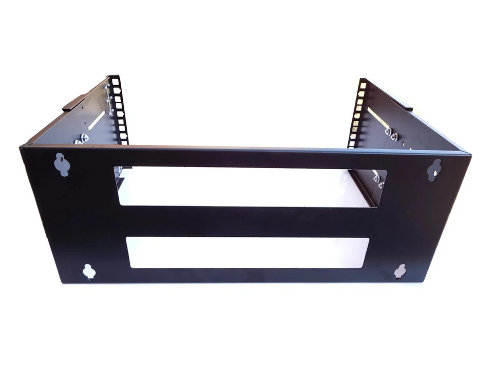CNAweb 4U 19-Inch Hinged Extendable Network Wall Mount Equipment Rack Bracket - Image 3 of 4