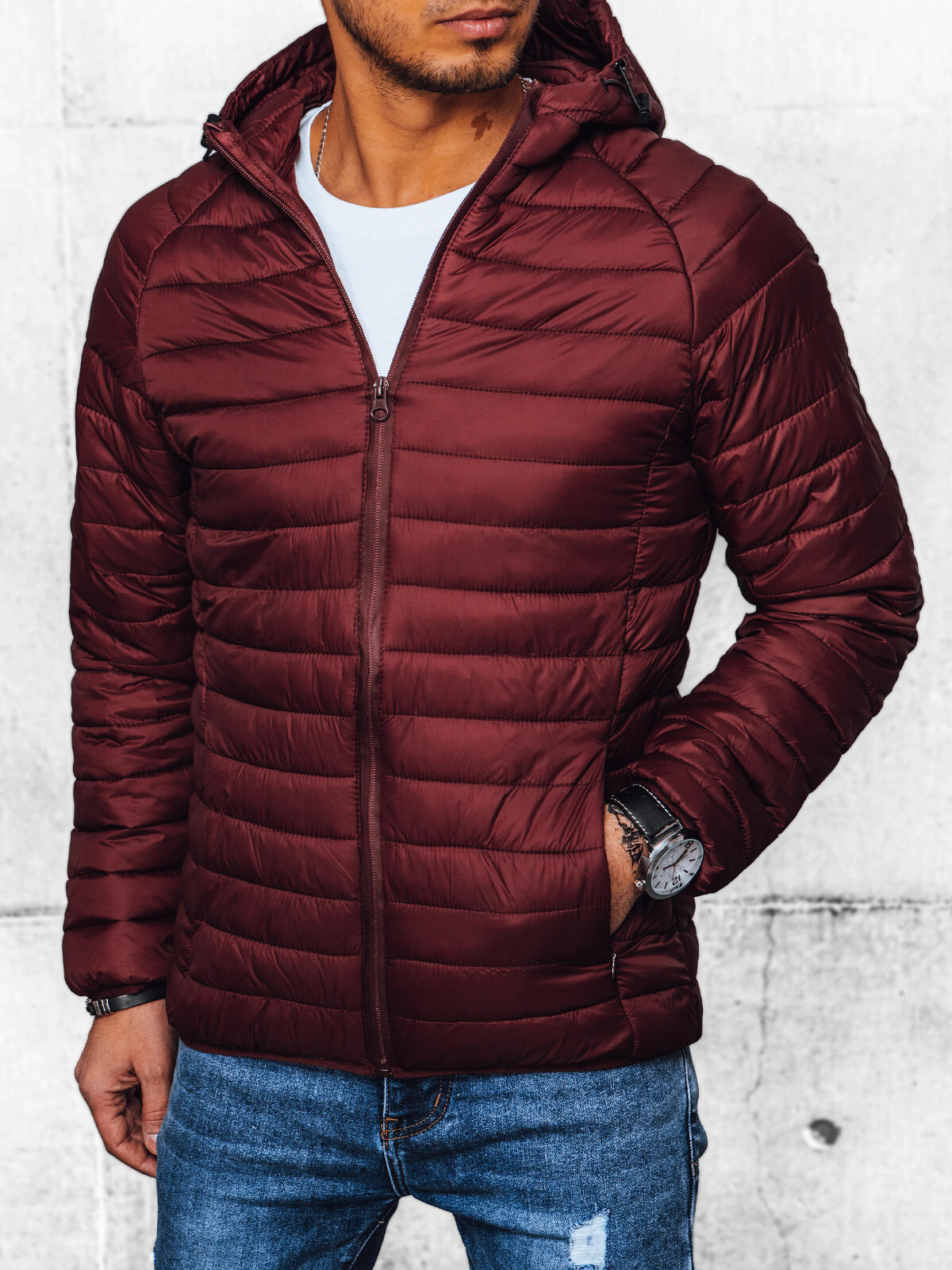EMATOP Herren Sweatjacke Mit Kapuze - Baumwolle Mix Übergangsjacke