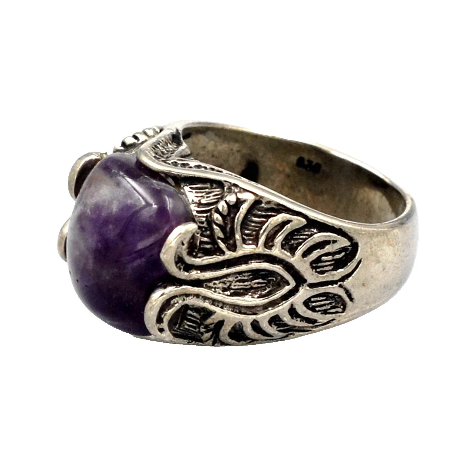 Natural Tibetan Silver Fashion Rings