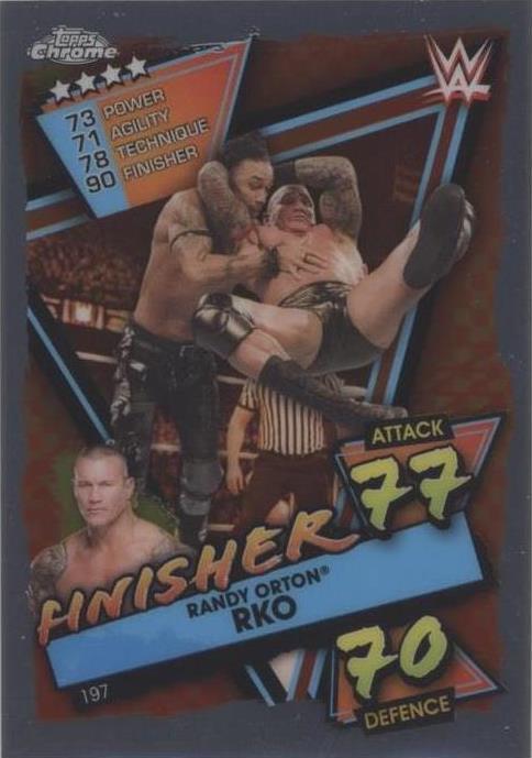 2021 Topps Chrome WWE Slam Attax - Randy Orton #197 - 1 of 1