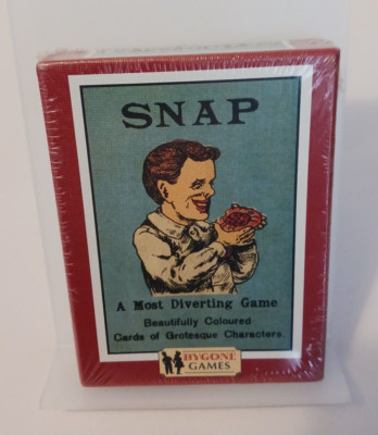 SNAP Card Game, Bygone Games, Family Game, 2010 - New Sealed
