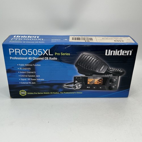 Uniden Pro505XL Pro Series Professional 40-kanałowe radio cb stalówka w pudełku - Zdjęcie 1 z 4