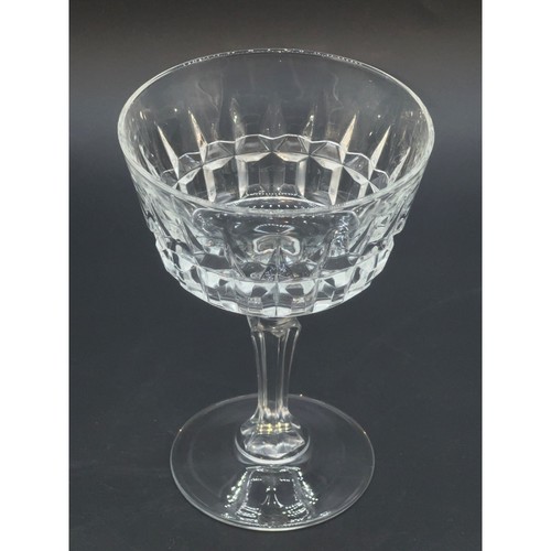 Cristal D'Arques-Durand CHANTELLE Crystal Champagne/Tall Sherbet 5.5” tall - Picture 2 of 4