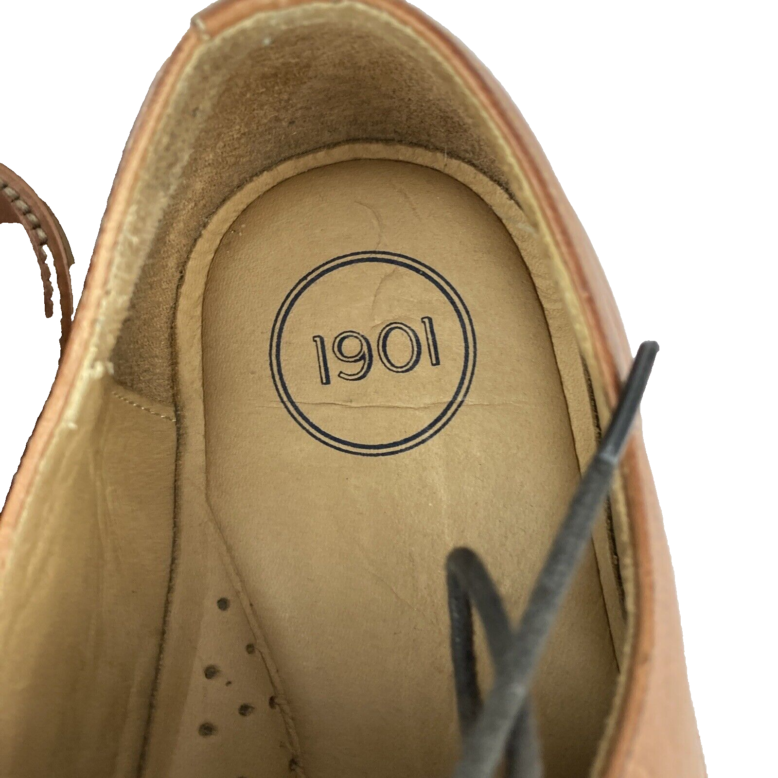 SAOLA Scarpe eleganti Nordstrom 1901 pelle uomo 10M marrone belle!