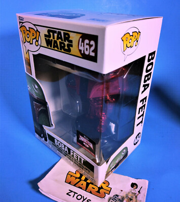 Funko Pop! Star Wars – Boba Fett Red Chrome (Édition Spéciale) – N°462