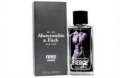 Abercrombie & Fitch Fierce Eau De Cologne 3.4oz /100ml Männer Neu Versiegelt