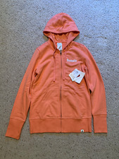 Reebok CrossFit Zip Up Hoodie Women Size Small pink