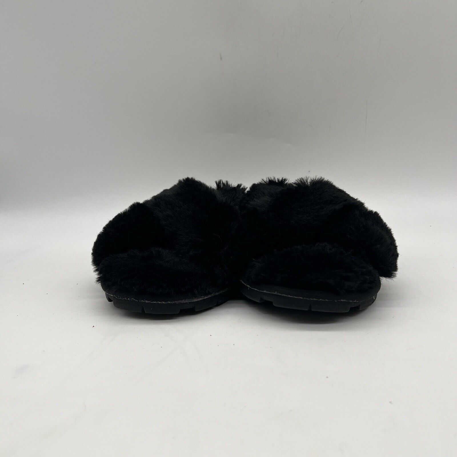 SAOLA SECRET TREASURES Ciabatte da donna 7 8 M suola a strappo antiscivolo pelliccia sintetica • Nero