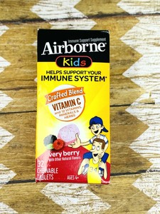 Best Tablets For Kids 2021 Airborne Kids Chewable Berry Tablets 32 tablets Immune Support Exp 