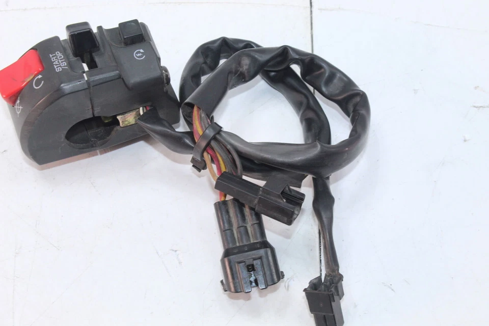 Interruptor de arranque Kawasaki Ninja Zx6r Zx636d 2006 con clip derecho en la manija Foto 4 de 4