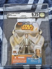 2015 Hasbro Star Wars - Saga Legends (Rebels) - Han Solo Endor AFA9.25