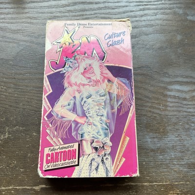 Jem and the Holograms Culture Clash VHS F.H.E. Hasbro 1987