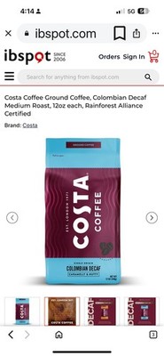 Costa Coffee Caramel and Nutty 10CT