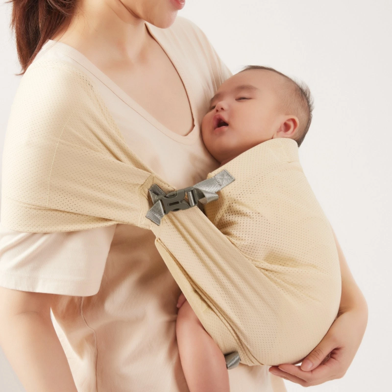Breathable Multi-Position Baby Carrier, M-Shape, Portable
Opens in a new window or tab