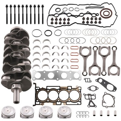 G4KJ 2.4L Engine Rebuild Overhaul Kit Crankshaft fit for Hyundai Sonata Kia Op