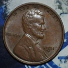 AU 1931 D LINCOLN WHEAT CENT   {{{D143
