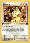 Pokemon TCG Team Rocket 1st Edition #62/82 Meowth