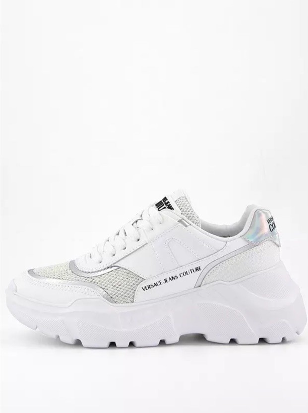 Versace Jeans CoutureSpeedtrack Glitter Mesh Plat… - image 1