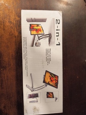 2-in-1 Kitchen Mount Stand For iPad And Tablet