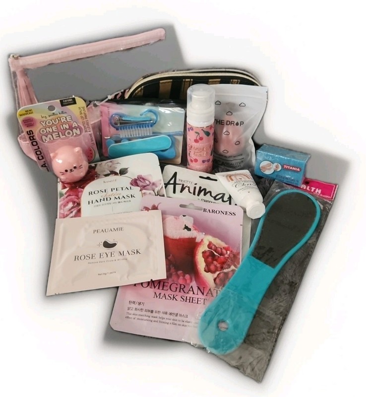 The Beauty Bundle Travel Size Items.