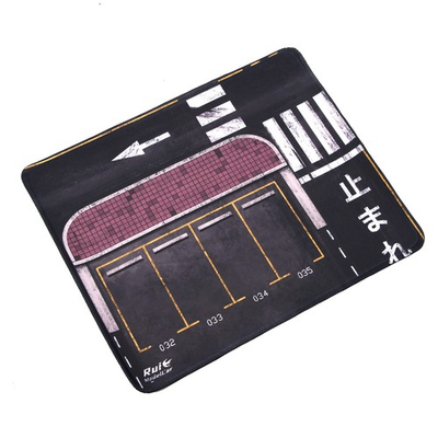 #ad 2 Sizes 1 64 Rubber Model Parking Pad Model Car Display Scene Using In Toy Cars. $28.70