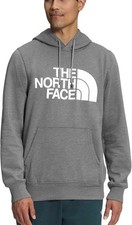 Felpa con cappuccio mezza cupola The North Face Evo grigio erica taglia large