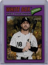 2026 Topps Heritage #90 Mike Tauchman Light Purple