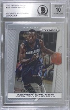 BAS 2013-14 Panini Prizm Kemba Walker #159 BGS Authentic Auto ow6
