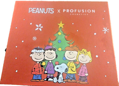 Peanuts X Profusion Cosmetics Holiday Vanity Set Pop Up Mirror, Palette, Liner
