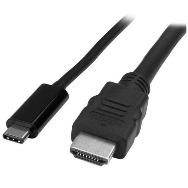 Startech Nero Usb Typ C — Hdmi (Typ A) (2 M), Cavo Video, - Immagine 2