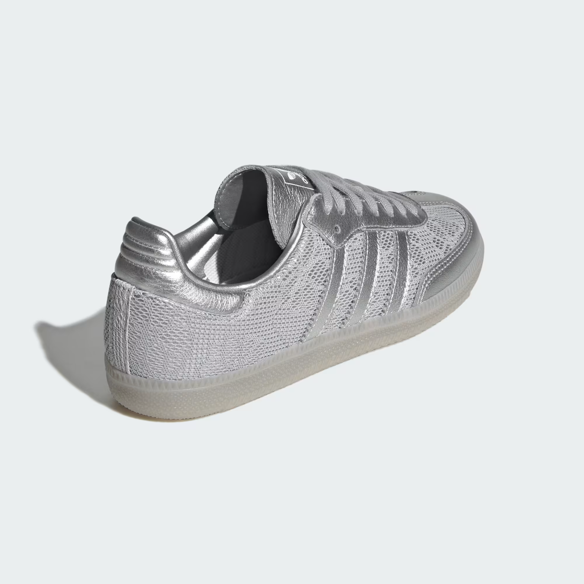 adidas SAMBA OG for Japan LA2687 Silver Metallic Men's Size Custom
