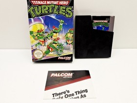 Teenage Mutant Hero Turtles Nintendo NES VERSION EURO