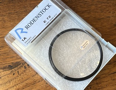 Rodenstock Skyline 1A Objektiv Filter 72mm Warmtöne Staubschutz für Linse