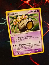 LP Pokemon EXEGGUTOR Card EX FIRERED & LEAFGREEN Set #5/112 Holo Foil Rare#1 on eBay