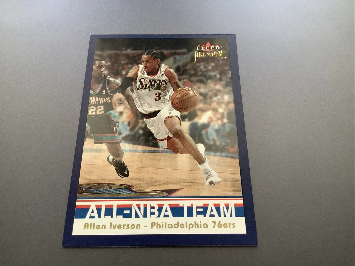 Fleer Allen Iverson Basketball 2002-03 Season Sports Trading Cards