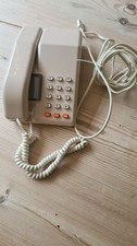 BT Viscount 1980s Vintage Home Phone Beige Classic Retro Telephone Fully Working