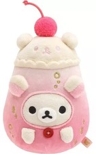 Korilakkuma Strawberry Milk Plush Retro Sweets Series Rilakkuma 17cm 2022