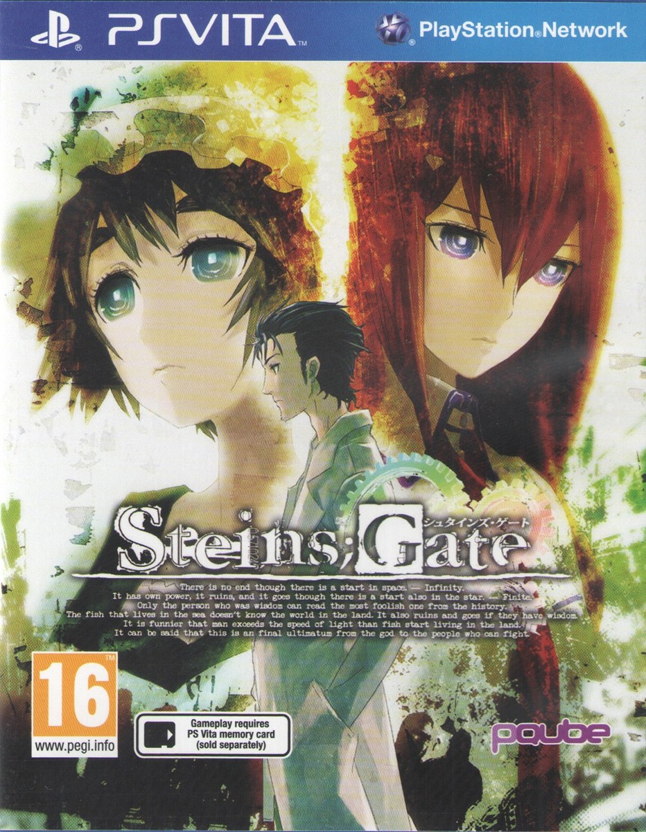 Steins Gate Zero Amadeus Edition Sony Playstation Vita  Psvita  Usa Occasion 0814737020138
