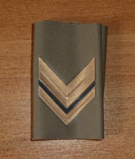 SERGENTE  - ESERCITO ITALIANO - GRADI  UNIFORME ESTIVA  ANNI 80/90