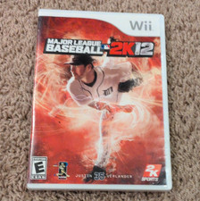 Major League Baseball 2K12 (Nintendo Wii) w/ Manual
