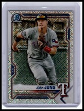 2021 Bowman #BCP-38 Josh Jung Chrome Prospects Mojo Refractor