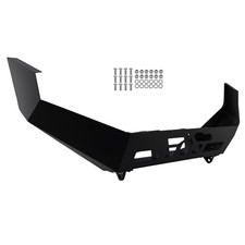Black Front Winch Bumper W Bull Bar Powder Coated For Dodge Ram 1500 94-02 Black Front Winch Bumper W Bull Bar Powder Coated For Dodge Ram 1500 94-02