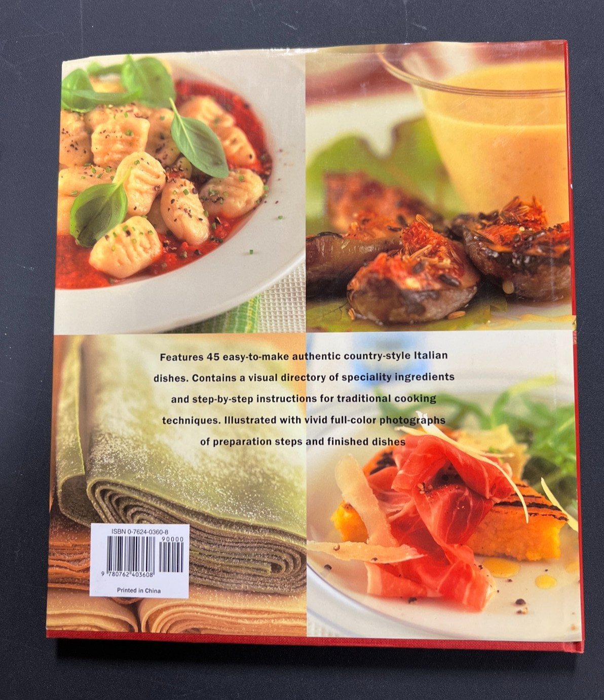 Sicily Souvenir Sicilia Apron,Mitt, Pot Holder & 4  VTG  Italian Cook Books